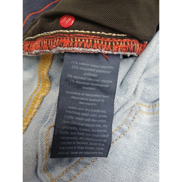 Tommy Hilfiger Womens Waverly Skinny Ankle Blue Jeans Size 22W Elastic Waist - Picture 10 of 11